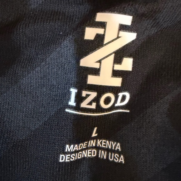 Izod Black Crewneck Sweater - Picture 3 of 6